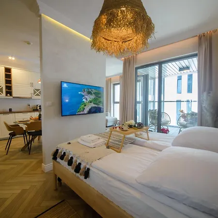 Maya's Flats & 33 - Granaria Lägenhet Gdańsk